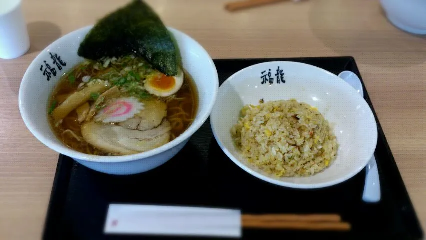 福龍 ラーメン炒飯セット|ちーさん