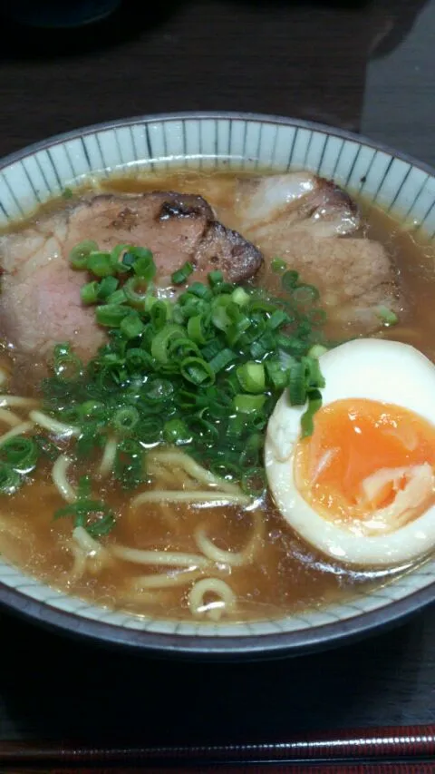 手作り叉焼と煮卵の醤油拉麺|はるこさん