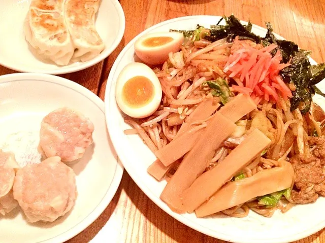 大勝軒の焼きそばセット|きょんきちさん