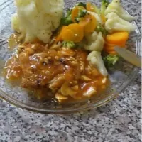 Dinner chicken with homemade sauce|Yuling Zさん