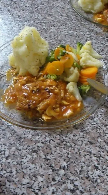 Dinner chicken with homemade sauce|Yuling Zさん