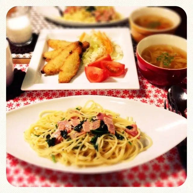 Snapdishの料理写真:晩ご飯 2012.12.10|♡Ayumi♡さん