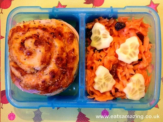 Pizza Roll with Raw Carrot Salad|Grace Hallさん