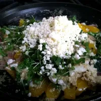 Kale & egg topped with fat free feta|vanessa volpicelliさん