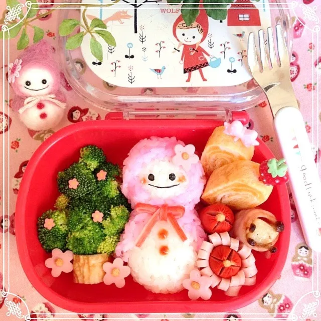 Snapdishの料理写真:🌸娘のお弁当🌸（12/11）|はりねずみさん