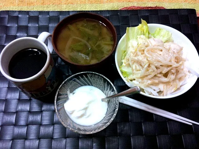 もやし＆カブの温野菜乗せサラダ|マニラ男さん