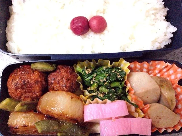 Snapdishの料理写真:旦那さんのお弁当|5児のママさん