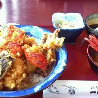 伊勢エビ天丼|白鳥茂実さん