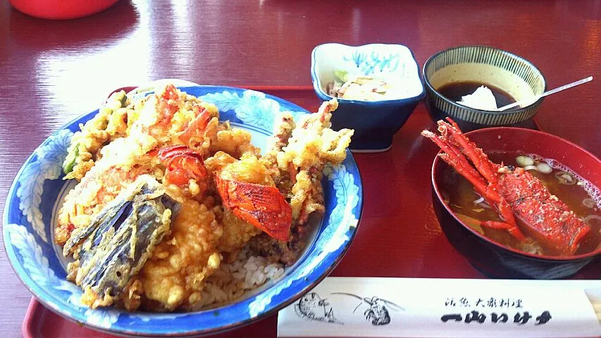 伊勢エビ天丼|白鳥茂実さん