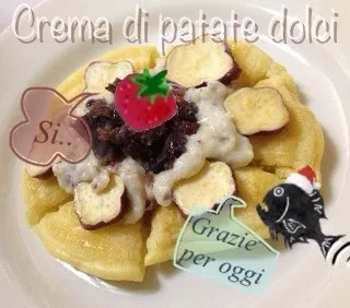 Crema di patate frittella|nofishさん