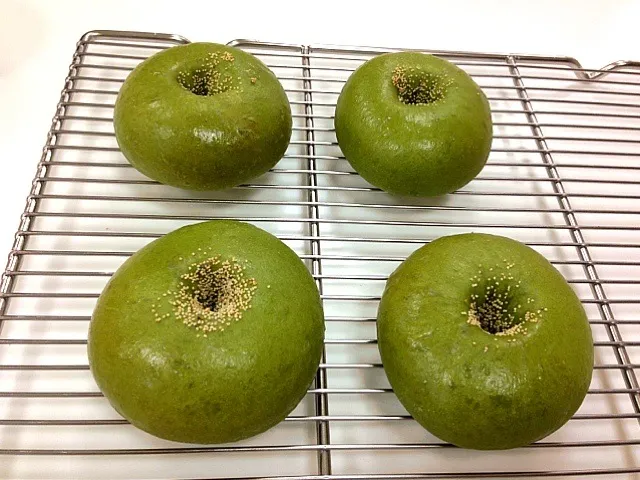 抹茶アンパン|ぴんこさん