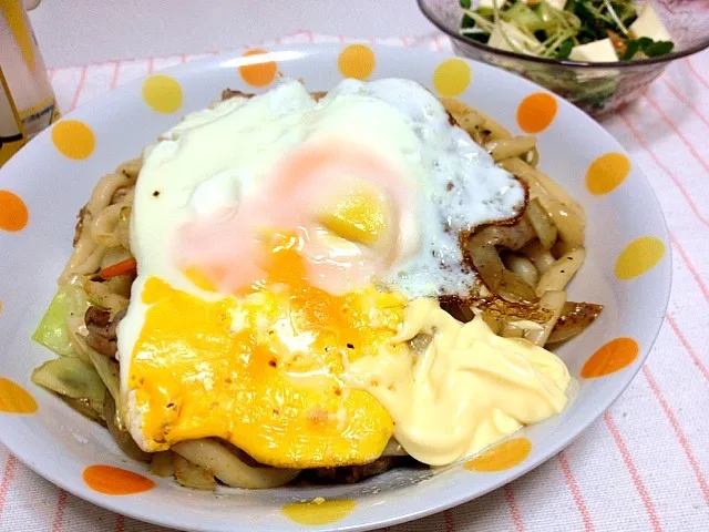 塩焼うどん|みゆさん