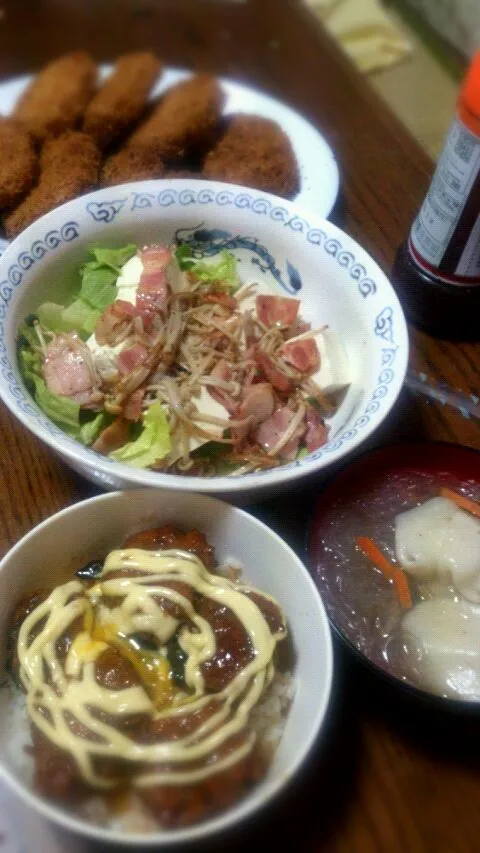 鳥つくね丼|しずかさん