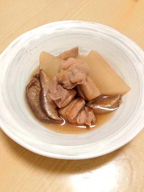 大根と鶏肉の煮物|まめさん