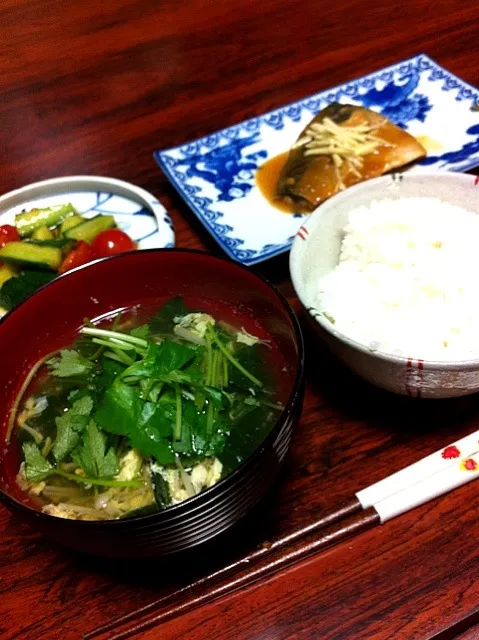 鯖の味噌煮、|ナミカワさん