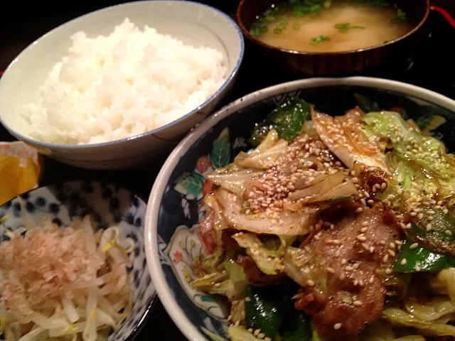 肉野菜炒め定食|tomoさん