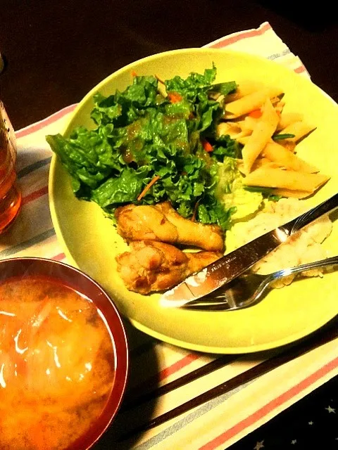 My diet dinner|PinkBarbieさん