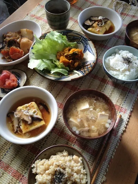 Snapdishの料理写真:朝ごはん12/12|まっきーさん