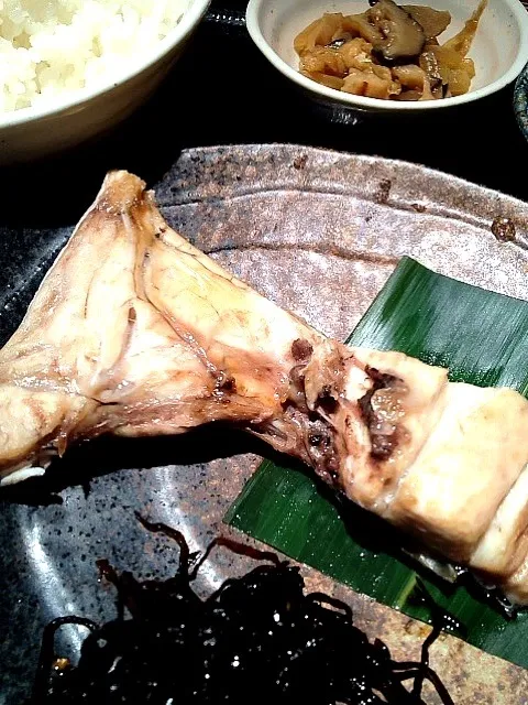 ひらまさカマ焼き定食|ランチ食べ歩きさん