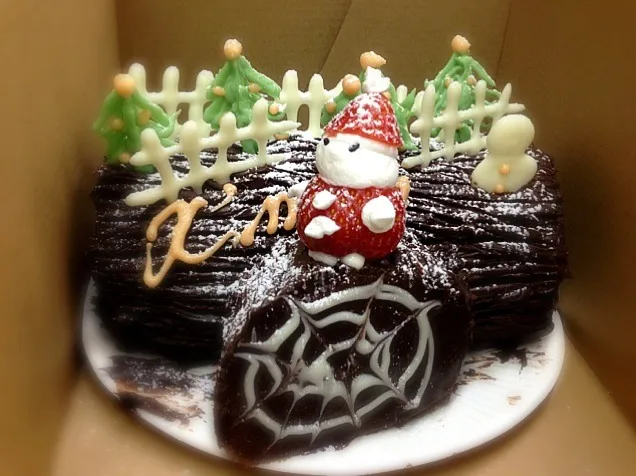 X'mas Log Cake|Misstyさん