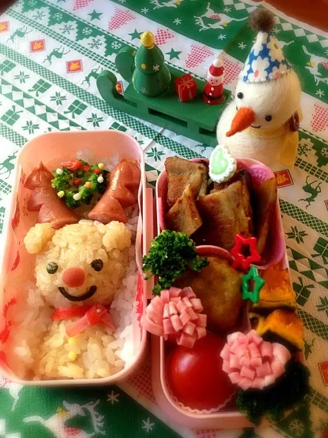 トナカイ弁当♡|びすこさん