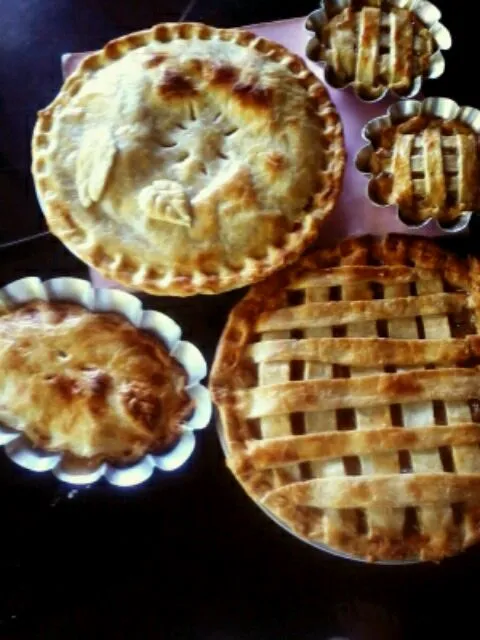 my first batch of Apple pie for my parents anniversary|Candyさん