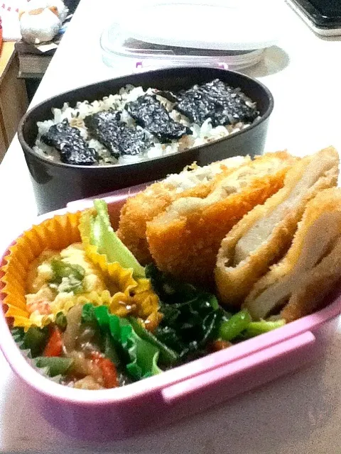 Snapdishの料理写真:おれの弁当|ずいさん