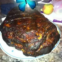 Snapdishの料理写真:Pork shoulder I smoked today.|will silbyさん