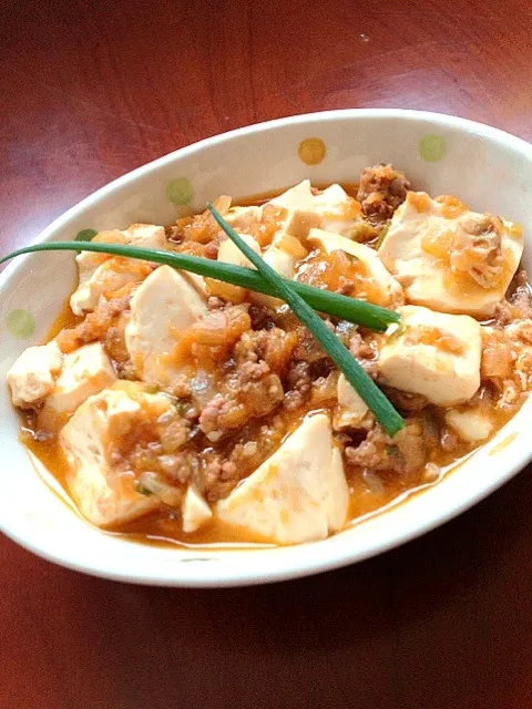 Sichuan style bean curd(Mapo Tofu) for kids☆お子様 麻婆豆腐|🌈Ami🍻さん