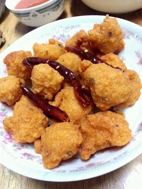 bayia (deep fried mung bean balls)|hakubaraさん