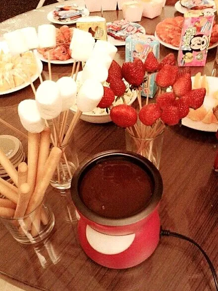 chocolate fondue|Yvonne C.さん