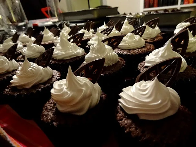 Brownie cupcakes|sanne christensenさん