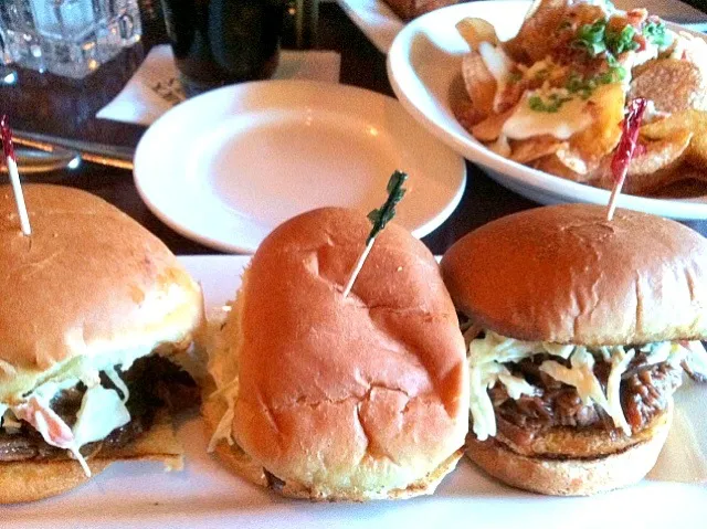 Pork Sliders & Blue Cheese Chips|Ben Andersonさん