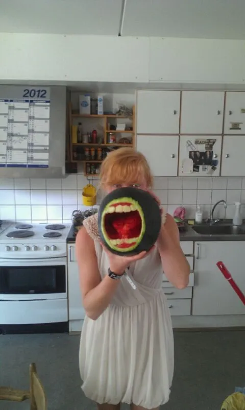 Snapdishの料理写真:watermelon carving|Jens Nielsenさん