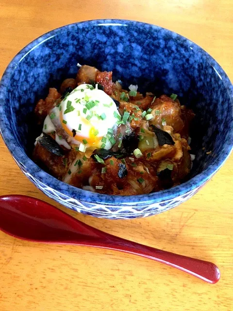 Snapdishの料理写真:唐揚げ丼☆|かなちょさん