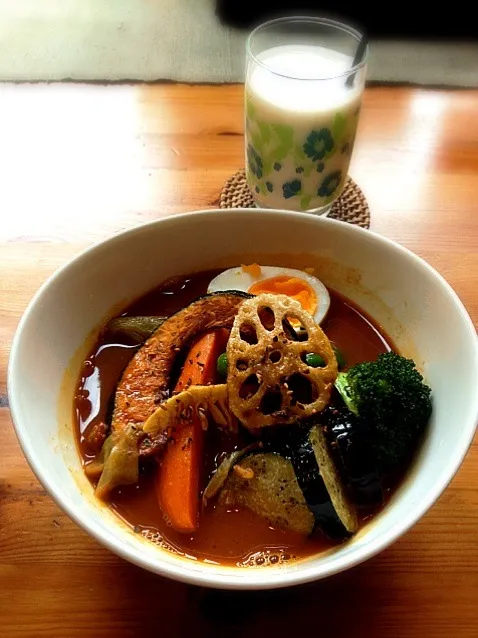 旬の野菜たっぷりスープカレー|raku_darさん