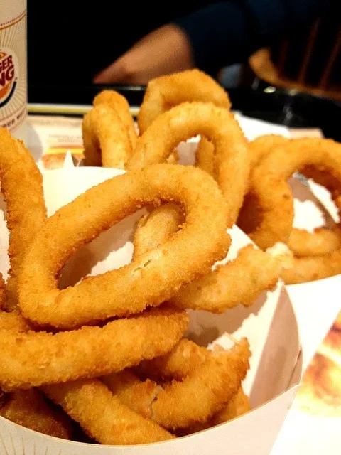 Burger king onion rings|prissyさん