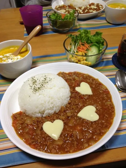 トマトたっぷりキーマカレー|じゅんこさん