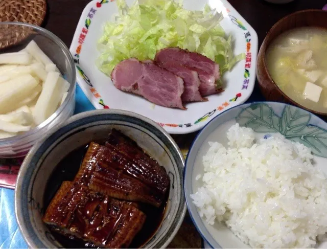 うなぎ  焼豚|肉大好きさん