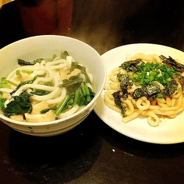 ほうれん草inうどん 辛子明太子inうどん|969さん