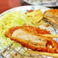 Snapdishの料理写真:黒豚トンカツ|高森啓介さん