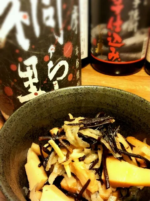 角島産ひじきの煮物×桐野 黒|大地さん