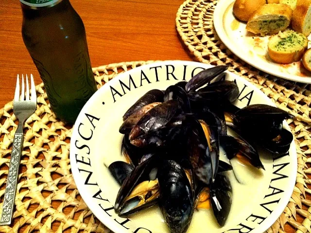 Mussel  with White wine source|hi tommyさん