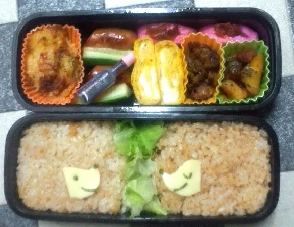 ハリネズミ弁当|休日限定ままさん