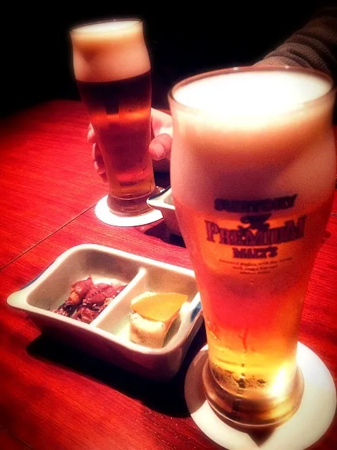 Snapdishの料理写真:モルツぃ〜(^o^)/🍺|ナガマンさん