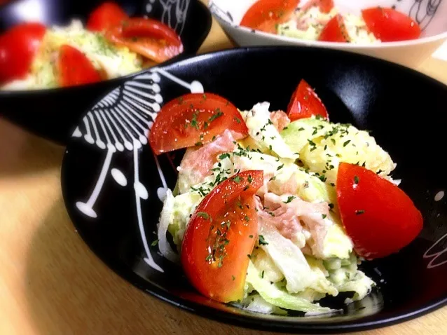 芯だらけ！のポテトサラダ|こぺ こぺちさん