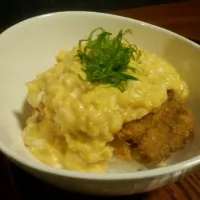 ふわとろ玉カツ丼|すすむさん