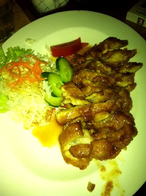 Snapdishの料理写真:Chicken Teriyaki|ami moerdaniさん