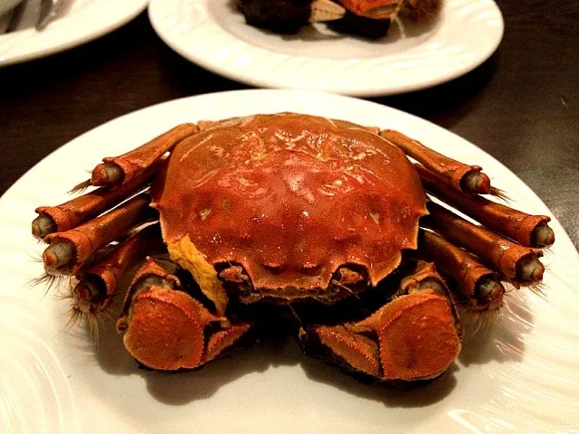 steamed hairy crab|Yvonne C.さん