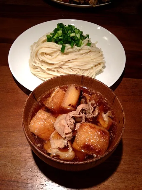 Snapdishの料理写真:肉汁うどん|KAZUTOさん